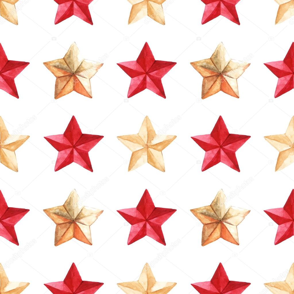 Star medal military vector seamless pattern texture background