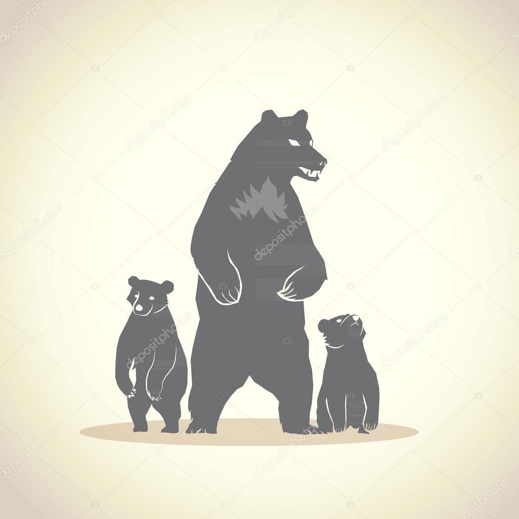 Bear family cartoon Vector Art Stock Images | Depositphotos Bear family cartoon Vector Art Stock Images | Depositphotos