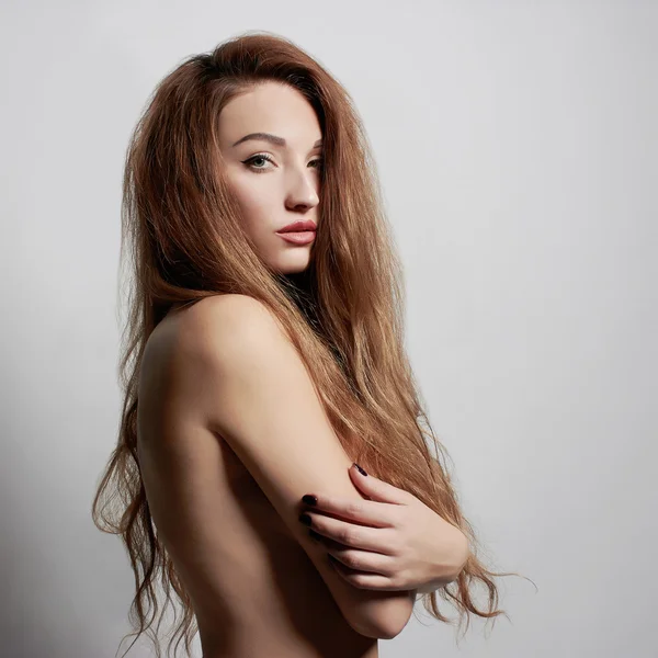 Vacker sexig ung kvinna — Stockfoto