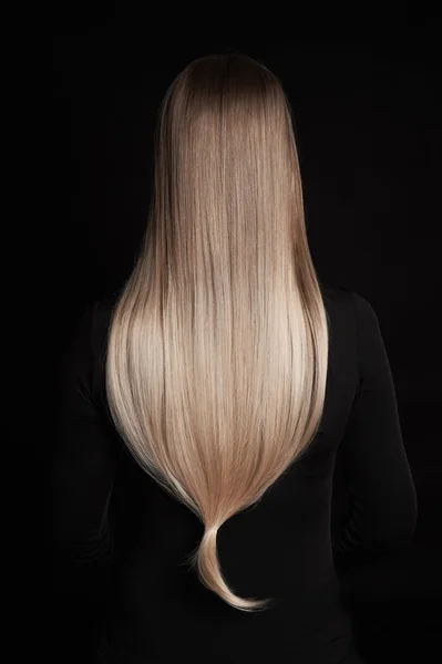 Piękne blond włosy wspaniały — Zdjęcie stockowe