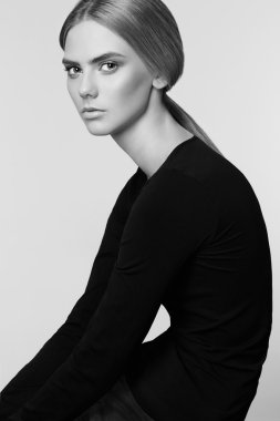 tek renkli Güzellik Portresi