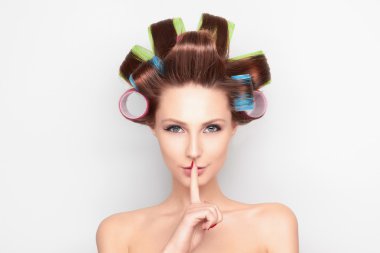 güzel esmer kadın Güzellik Salonu