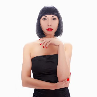 bob saç kesimi olan kadın