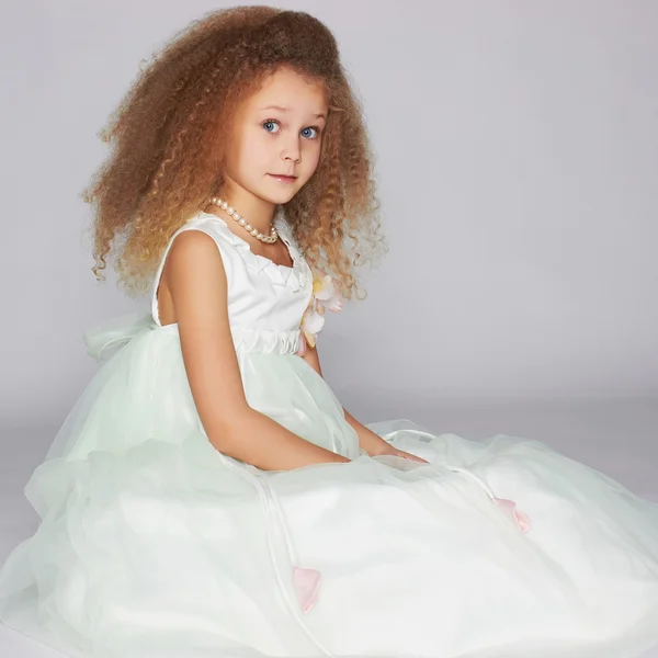 Krásná princeznička girl.little — Stock fotografie