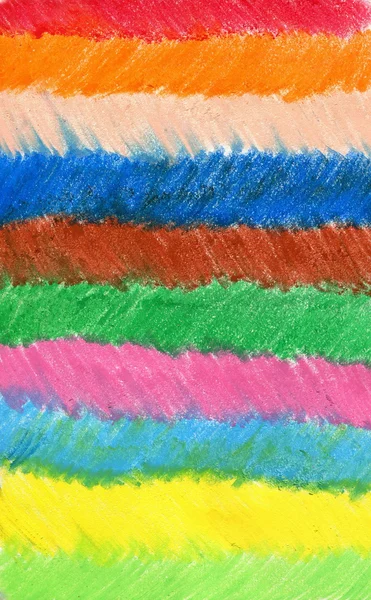 Abstract  background drawn with colored pencils, the author's wo — Stock Photo, Image