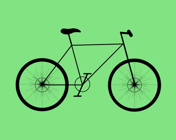 Bicicleta de vetor — Vetor de Stock