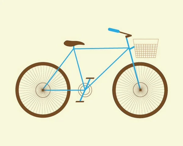 Bicicleta vector — Vector de stock