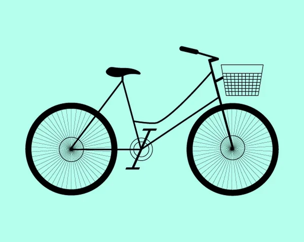 Bicicleta de vetor — Vetor de Stock