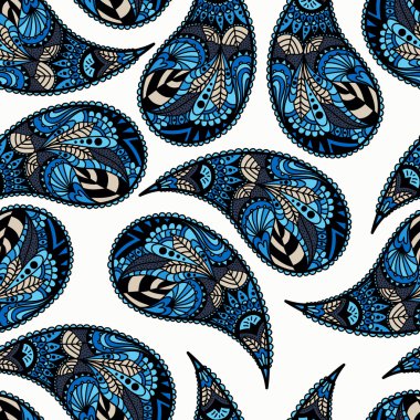 Türk salatalık. Kumaşlar, duvar kağıdı, bac için sorunsuz süsleme