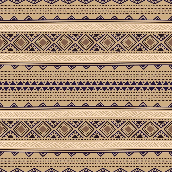 Dikişsiz etnik desen. Geometrik süsleme. Vektör çizim