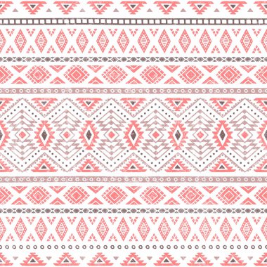 Sorunsuz etnik köken. Beyaz bir adam geometrik çizgiler