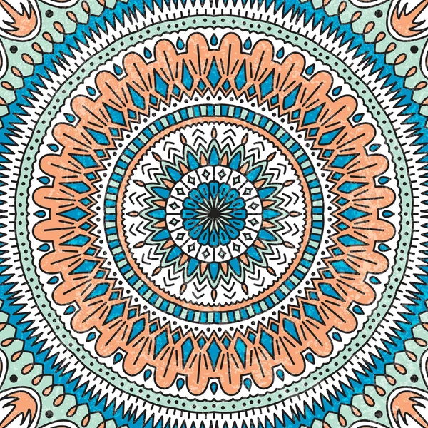 Mandala. Vector background. — Stock Vector