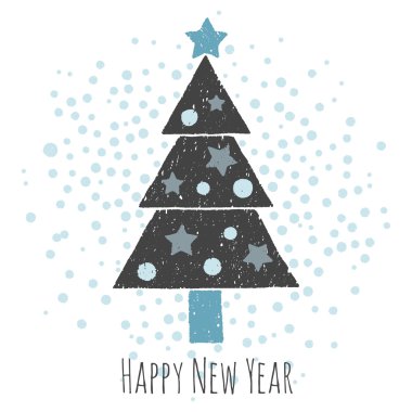 Noel tebrik kartı..