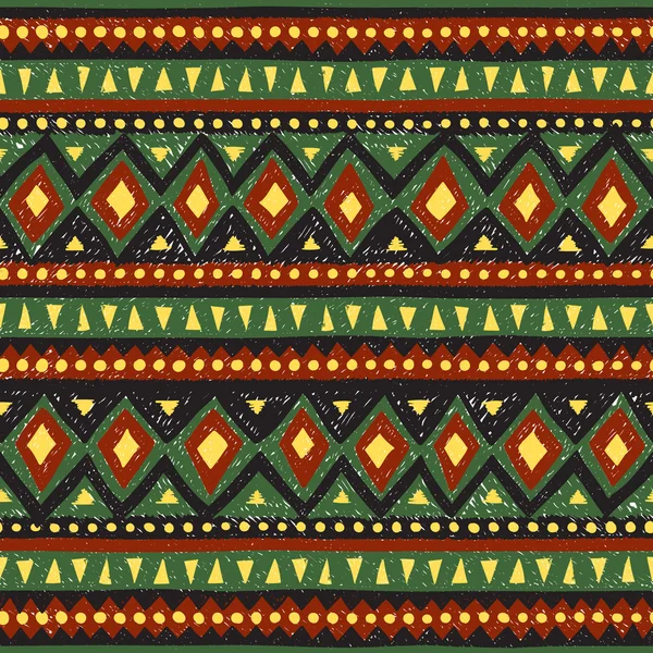 Seamless ethnic pattern. — Stock Vector