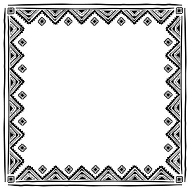Metniniz için etnik çerçeve. 