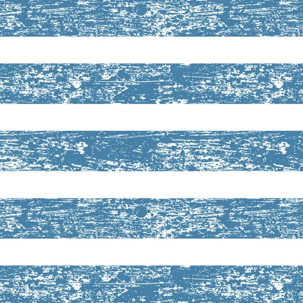 Vintage naadloze zee achtergrond. Witte en blauwe strepen. — Stockvector