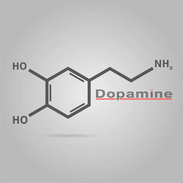 Dopamin — Stok Vektör