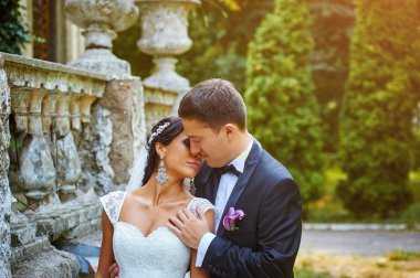 aşıkların düğün, romantik genç Çift