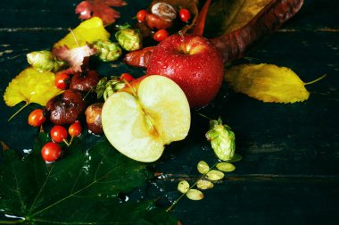 Elmalarla dolu bir sonbahar