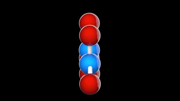 Dinitrogen Pentoxide Nitrogen Pentoxide Formula N2O5 Other Names Nitric Anhydride — Stock Video