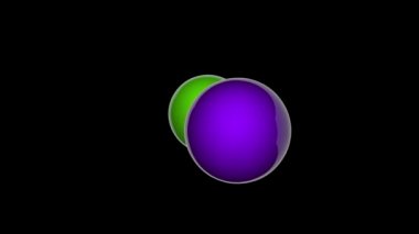 Sodyum hipoklorit (NaoCl veya ClNaO). Oksitleme, beyazlatma ve dezenfektan olarak kullanılır. 3 boyutlu görüntüleme. Kusursuz döngü. Top ve sopa. RGB + Alpha (Şeffaf) kanalı.