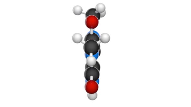 Paraxanthine Diméthylxanthine Est Dérivé Diméthylique Xanthine Structurellement Lié Caféine Formule — Video