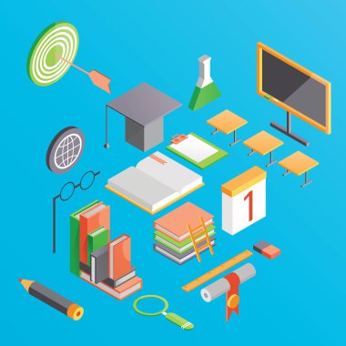 Modern vektör çizim eğitim.