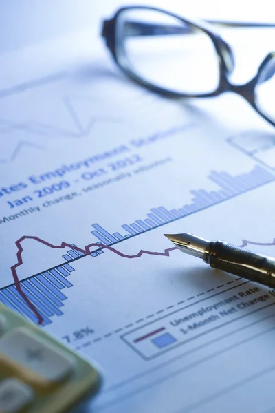 Finansal veri analizi, mavi tonu