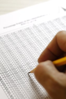 Finansal verilerin analizi - stok görüntü