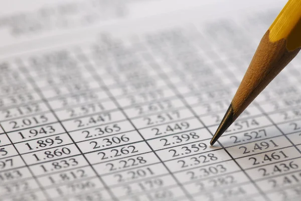 Finansal verilerin analizi - stok görüntü