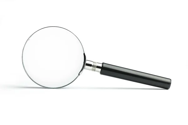 Magnifying Glass on white background,Clipping Path. — Stock Photo, Image