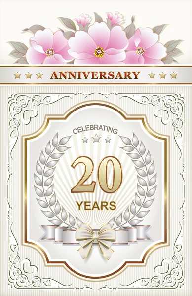 Carte Anniversaire 60 Ans Image Vectorielle Par Seriga C Illustration