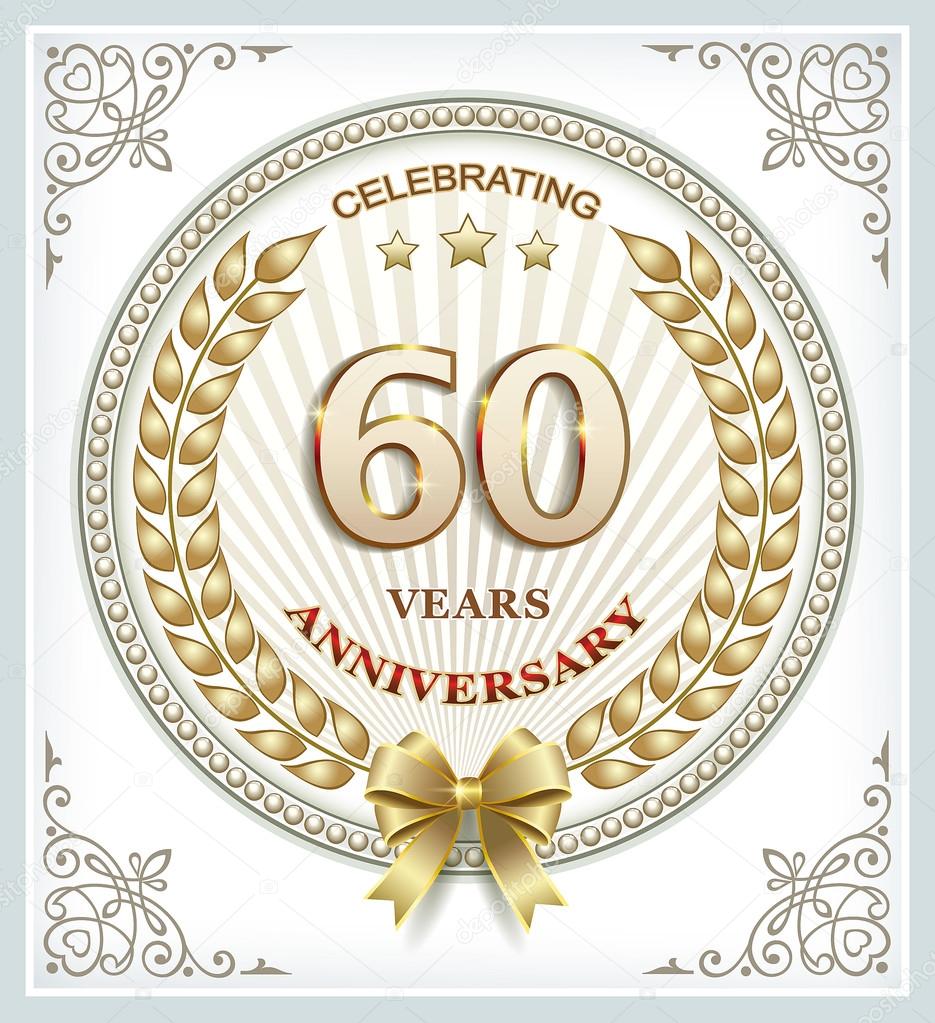 Carte Anniversaire 60 Ans Image Vectorielle Seriga C Carte Anniversaire 60 Ans Image Vectorielle Seriga C