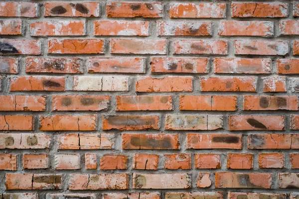 Vintage red brick wall background