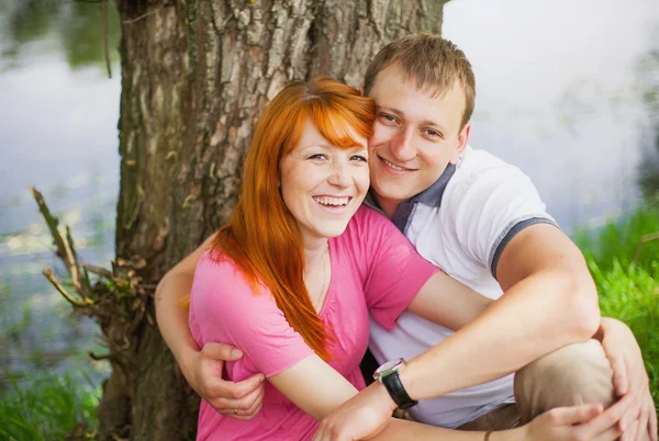 Hermosa pareja enamorada — Foto de Stock