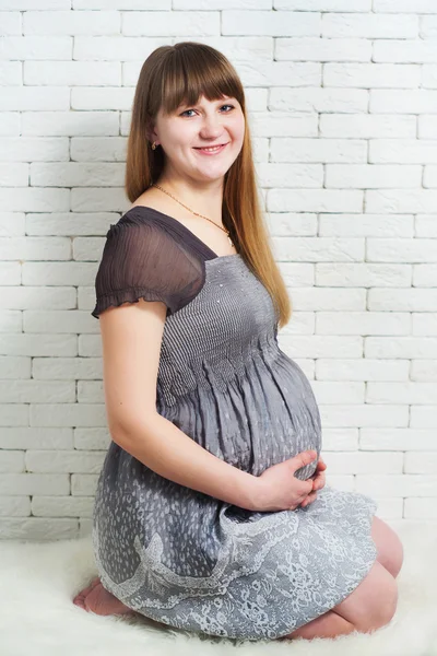 Mujer embarazada. — Foto de Stock