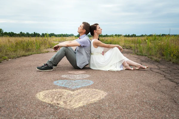 Lidé v lásce — Stock fotografie