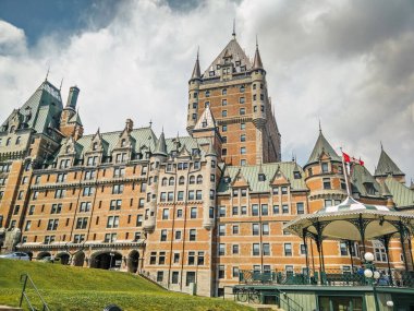 Quebec 'teki Hotel Frontenac, dünyanın en çok fotoğraflanan oteli.