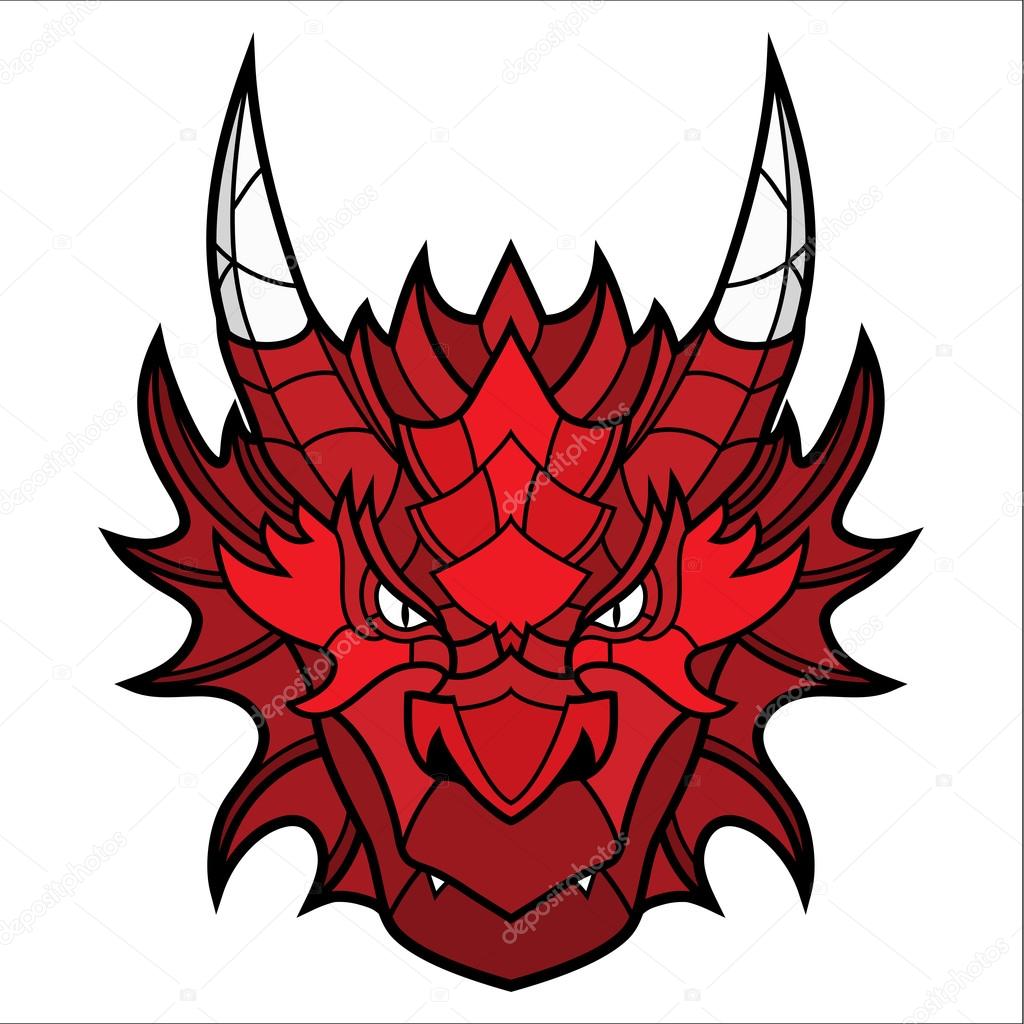 Dragon head mascot