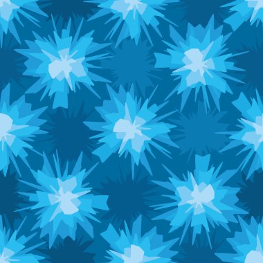 Cızırtılı mavi leke seamless modeli