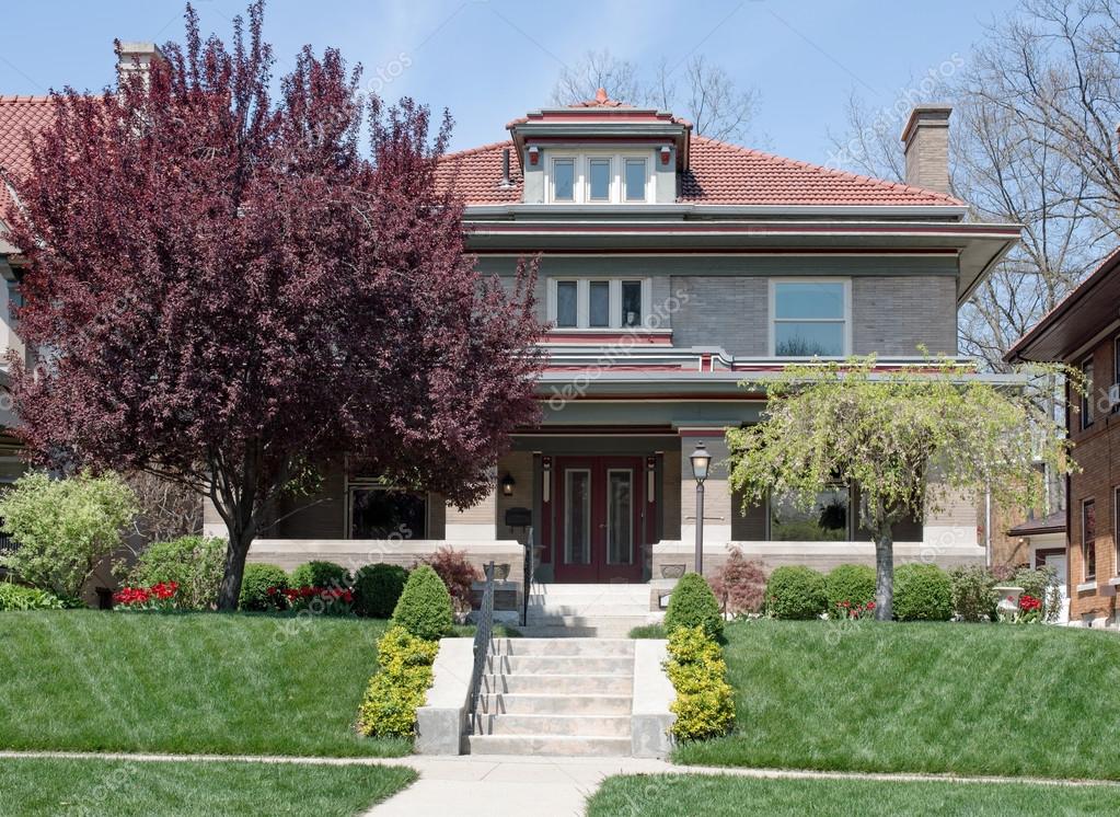 Craftsman Houses With Dormers Craftsman Style Home On Hill With