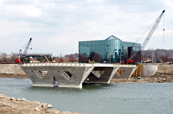 New Bridge Progress — Stock Photo, Image