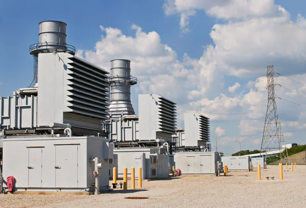 Subestación de energía eléctrica —  Fotos de Stock