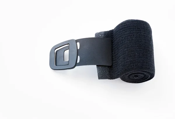 Black Sports Wrap with Clip Closure — Stock Photo, Image