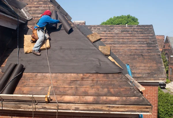 Dak Reparatie — Stockfoto