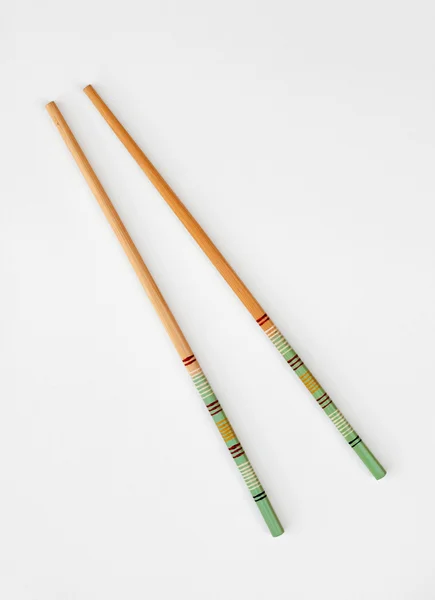 Striped Chinese Chopsticks — Stock Photo, Image