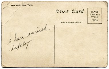 New York, New York kartpostal