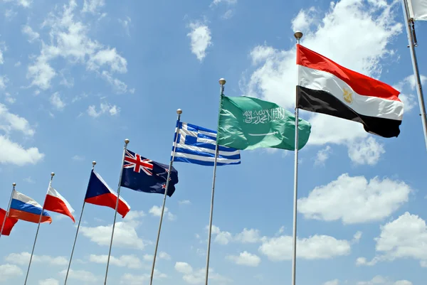 National Flags — Stock Photo, Image