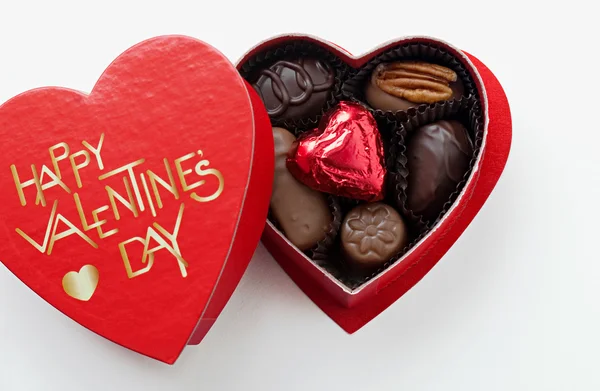 Valentinstag Pralinen — Stockfoto