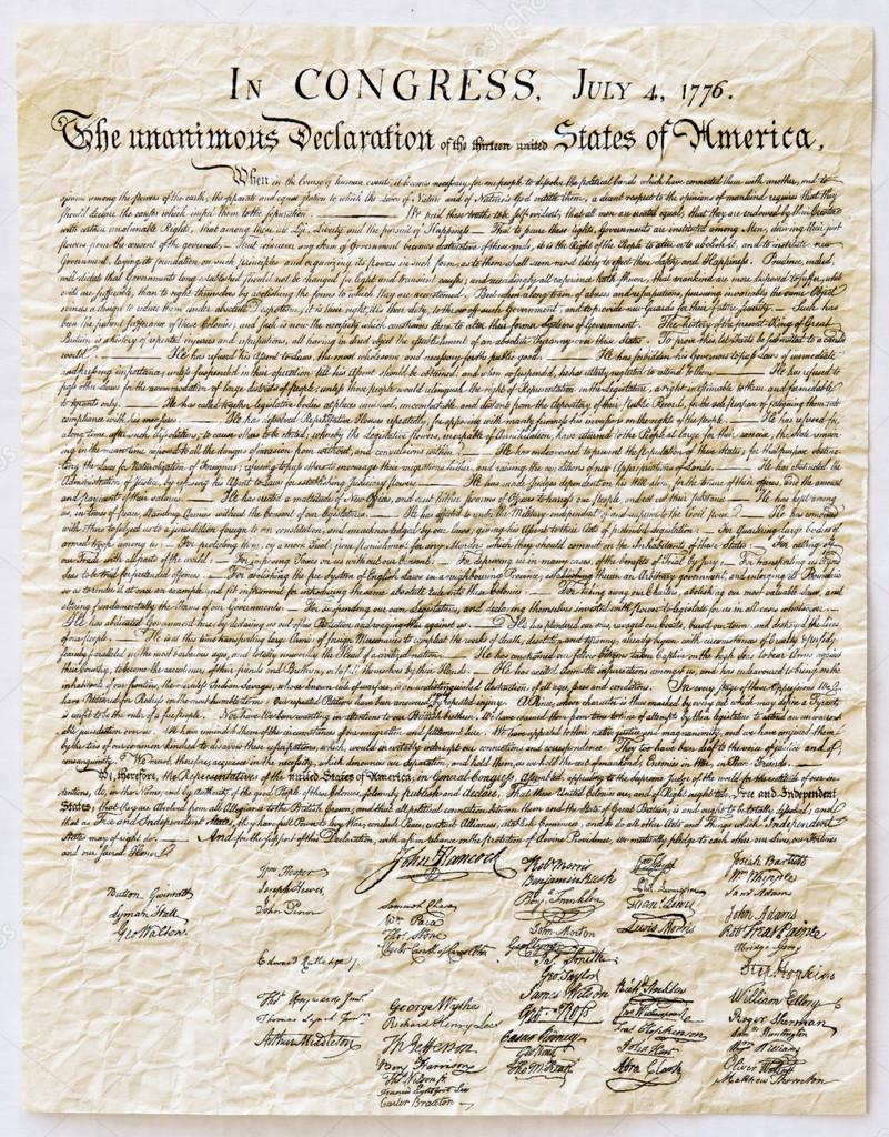 Declaration of Independence